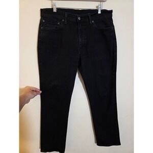 Levis Premium 511 Slim Fit Black Jeans Mens 36x30 WaterLess Denim 04511-2089